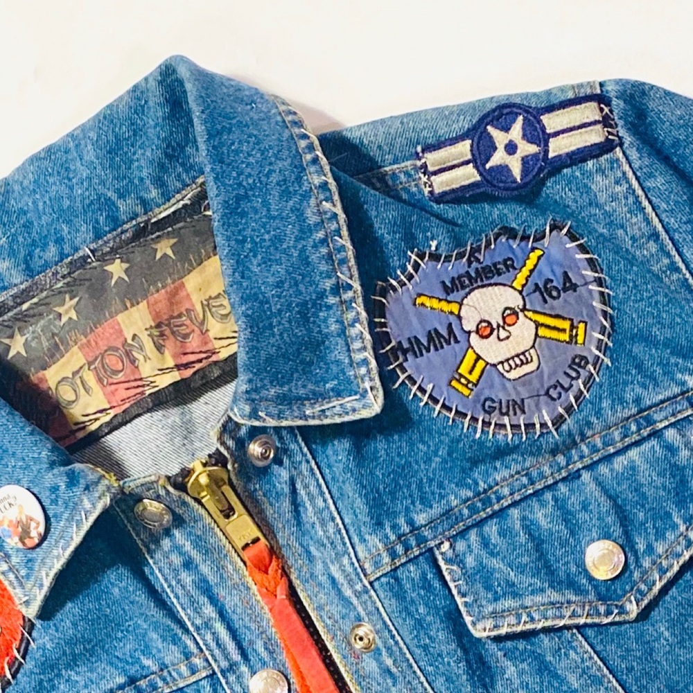“BORN TO BE BAD” Punk Jacket - Picture 7 of 9